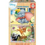 Puzzles en bois Educa en bois à motif animaux Dumbo en promo 