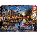 Puzzles Educa à motif Amsterdam 2.000 pièces en promo 