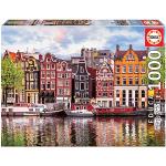 Puzzles Educa à motif Amsterdam 1.000 pièces plus de 12 ans 