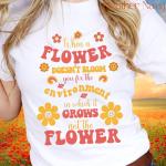 Chemises à motif fleurs rétro 