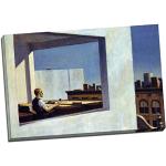 Edward Hopper Bureau dans une petite ville Impression sur toile murale Art Grand 76,2 x 50,8 cm
