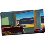 Edward Hopper Western Motel Impression sur toile murale Art Grand 76,2 x 40,6 cm