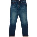 Jeans slim Edwin bleus en coton tapered Pays stretch Taille M W33 L32 look fashion pour homme 