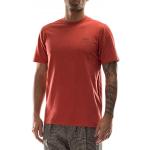 Edwin T-Shirt à Manches Courtes avec Logo (Brnished Sunset), Rouge, S