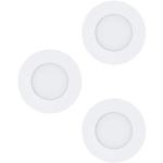 Spots à LED Eglo blancs en fonte modernes 
