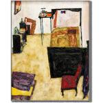 Egon Schiele Affiche D'art Mon Salon 1911 Artiste Expressionniste Nature Morte Milieu Du Siècle Beaux-Arts Modernes Décoration Murale Cadeaux Pour