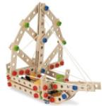 Jeux de construction en bois Eichhorn en bois à motif bateaux de 5 à 7 ans 