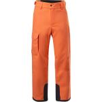 Pantalons de ski Eider orange imperméables respirants éco-responsable Taille M look fashion pour homme 