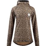 Sous-vêtements de ski eivy à effet léopard en polyester oeko-tex à capuche Taille XL look fashion pour femme 