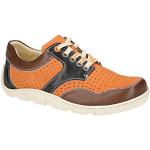 Chaussures oxford Eject orange à lacets Pointure 42 look sportif pour homme 