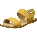Sandales El Naturalista jaunes en cuir en cuir à scratchs Pointure 39 look fashion pour femme 