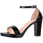Chaussures montantes Elara noires à strass Pointure 36 look business pour femme 