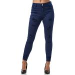 Jeans taille haute Elara bleus troués Taille XXL look fashion pour femme 