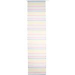 Panneaux japonais ELBERSDRUCKE multicolores à rayures en polyester Semi-transparents 