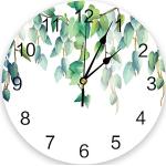 Horloges silencieuses vertes modernes 
