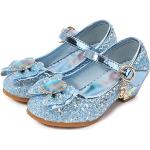Déguisements bleus à paillettes de princesses La Reine des Neiges Elsa Taille 4 ans pour fille de la boutique en ligne Amazon.fr 