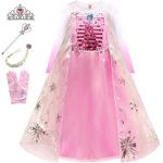Déguisements roses tressés de princesses La Reine des Neiges Elsa pour fille en promo de la boutique en ligne Amazon.fr 