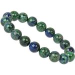 Bracelets de perles verts en silicone à motif Bouddha look fashion pour femme 