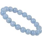 Bracelets de perles bleus en silicone à motif Bouddha look fashion pour homme 