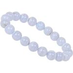 Bracelets de perles bleus en silicone à motif Bouddha look fashion pour homme 