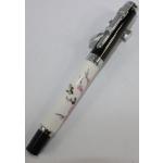 Elegant Gullor 8802 Plum Flower Fountain Pen 18kgp