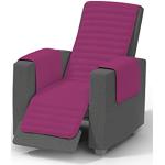 Housses de fauteuil rose fushia en lin 