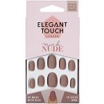 Elegant Touch – Faux ongles naturels – Vison – Forme ovale