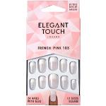 Elegant Touch Natural French Ongles 103 Rose/Chaire Effet Terni Taille M