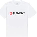 T-shirts Element blancs en jersey à manches courtes bio à manches courtes à col rond Taille XXL look fashion pour homme en promo 