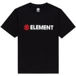 T-shirts Element noirs en jersey à manches courtes bio à manches courtes à col rond Taille XXL look fashion pour homme en promo 