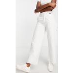 Pantalons taille haute Element blancs cassés en toile Taille 3 XL look utility pour femme en promo 