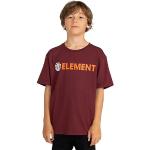 T-shirts à manches courtes Element rouges bio Taille 12 ans look fashion pour garçon de la boutique en ligne Amazon.fr 