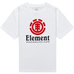 T-shirts à col rond Element blancs bio Taille 14 ans look sportif pour garçon de la boutique en ligne Amazon.fr 