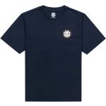 T-shirts col rond Element bleus bio éco-responsable à manches courtes à col rond Taille XS pour homme 
