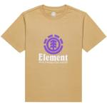 T-shirts Element kaki en jersey à manches courtes bio à manches courtes à col rond Taille XS look fashion pour homme en promo 