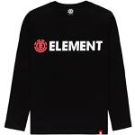 T-shirts à col rond Element noirs bio Taille 10 ans classiques pour garçon de la boutique en ligne Amazon.fr 