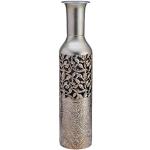 Elements 5181406 Vase décoratif en métal argenté 43,2 cm