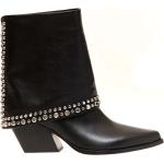 Elena Iachi - Shoes > Boots > Heeled Boots - Black -