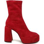 Bottes à talon Elena Iachi rouges Pointure 39 look fashion pour femme 