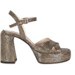 Elena Iachi - Shoes > Sandals > High Heel Sandals - Beige -