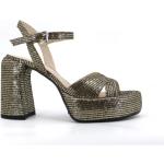 Elena Iachi - Shoes > Sandals > High Heel Sandals - Black -