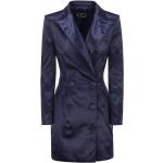 Robes courtes Elisabetta Franchi bleues en satin Taille XS look fashion pour femme 