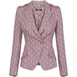 Blazers Elisabetta Franchi violets à logo Taille L look fashion pour femme 