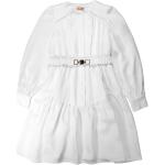Robes à manches longues Elisabetta Franchi blanches en lyocell à perles éco-responsable lavable à la main Taille 10 ans pour fille de la boutique en ligne Miinto.fr avec livraison gratuite 