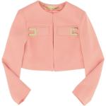 Elisabetta Franchi - Kids > Jackets > Light Jackets - Pink -