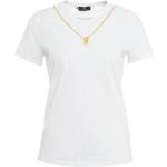 T-shirts Elisabetta Franchi blancs Taille L look chic pour femme 