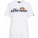 T-shirts col rond Ellesse Albany blancs en coton éco-responsable à manches courtes à col rond Taille XXS pour femme 