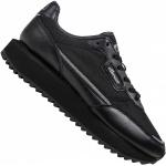 Chaussures Ellesse noires en caoutchouc en cuir réflechissantes Pointure 41 