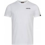 T-shirts col rond Ellesse blancs en coton bio éco-responsable à manches courtes à col rond Taille S pour homme 