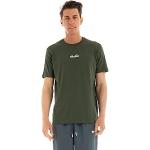 T-shirts Ellesse vert foncé à manches courtes lavable en machine mi-longs à manches mi-longues Taille XL look fashion pour homme 